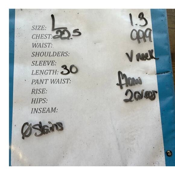 Nat Nast Luxury Mens L Purple American Fit Cashmere Blend Sweater V Neck FLAW - Picture 12 of 12